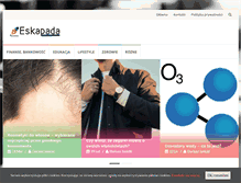 Tablet Screenshot of eskapada.com.pl